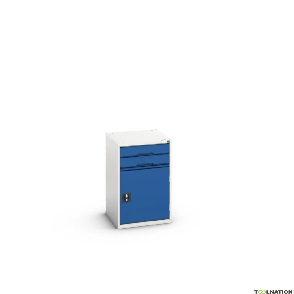 Bott 16925016.11 Verso schuifladenkast 525x550x800mm 2 laden 1 deur RAL 5010