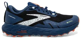 Brooks Cascadia 17 GTX Trail Shoes Blue Black Red Men's