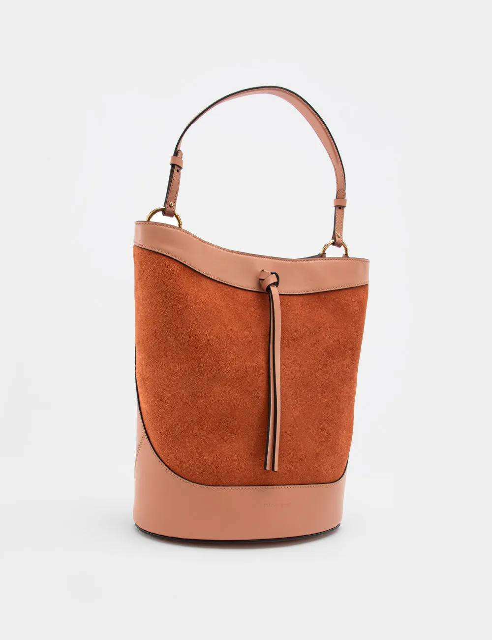 bucket bag terracotta