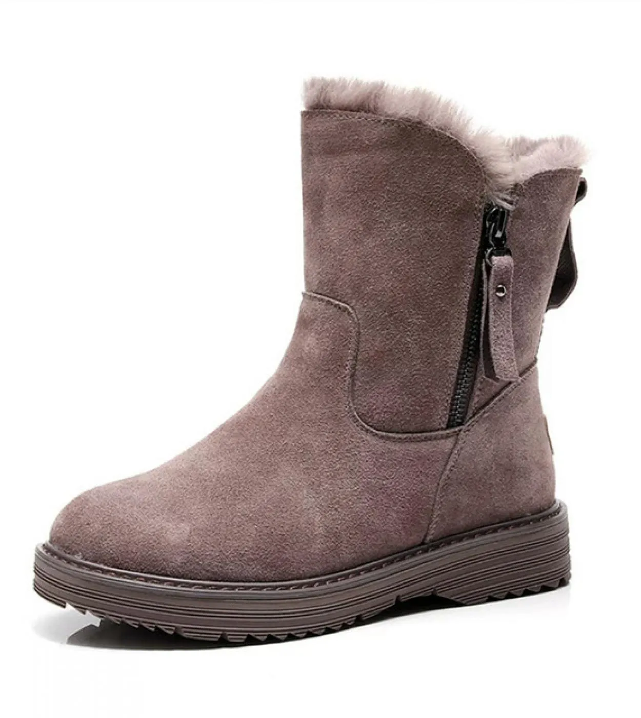 Comemore  New Womens Shoes Winter Snow Boots Women Plush Thick Warm Short Boot Waterproof Nonslip Flat Casual Cotton Sh