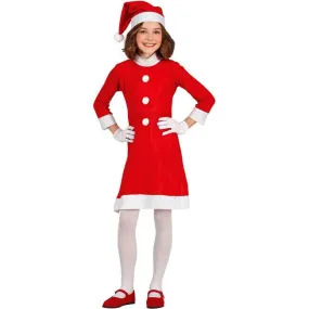 Costume da mamma Claus per ragazze