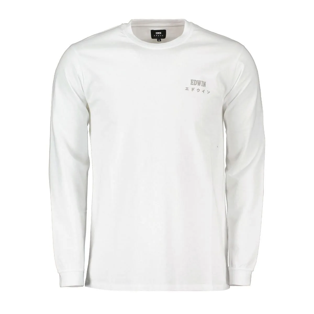      EDWIN T SHIRT LS EDWIN LOGO CHEST  
