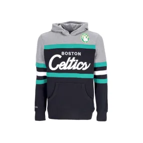 felpa cappuccio uomo nba headcoach hoodie hardwood classics boscel BLACK