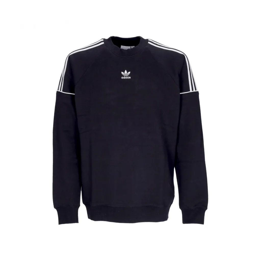 felpa girocollo uomo essential crewneck BLACK