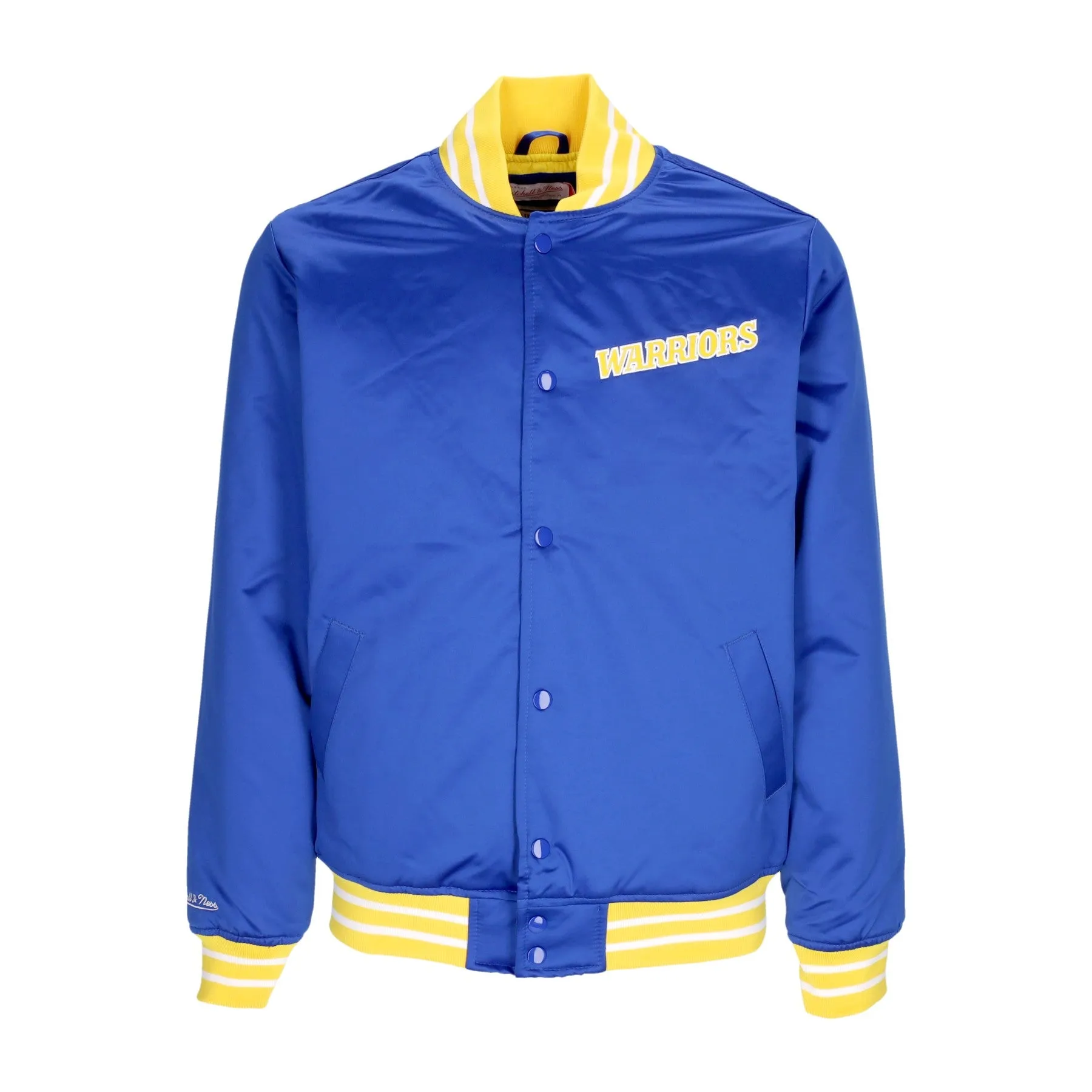 Giubbotto Bomber Uomo Nba Heavyweight Satin Jacket Golwar Original Team Colors