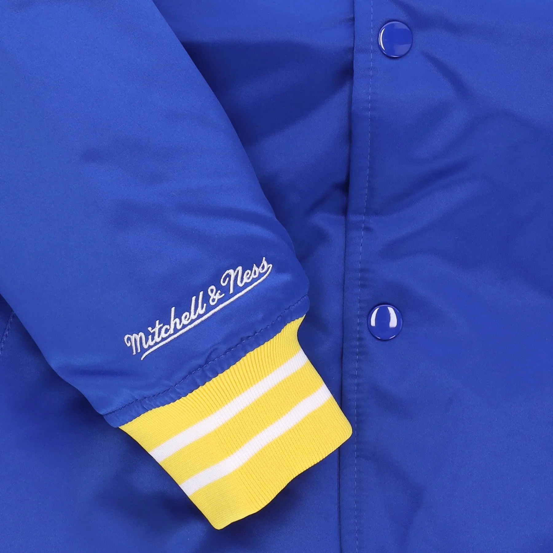Giubbotto Bomber Uomo Nba Heavyweight Satin Jacket Golwar Original Team Colors