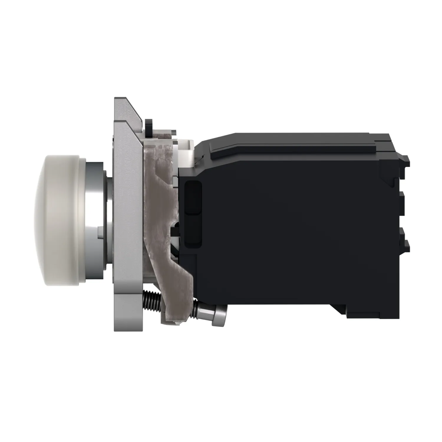 Luce pilota completa XB4BV5B1, LED universale, foro 22mm, Montaggio a pannello, , IP66, IP67, IP69, IP69K Harmony XB4