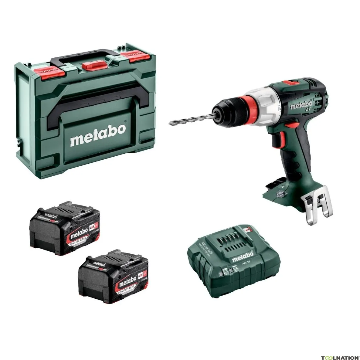 Metabo 602104500 BS18LT Trapano rapido a batteria 18 volt 4,0 AH Li-ion