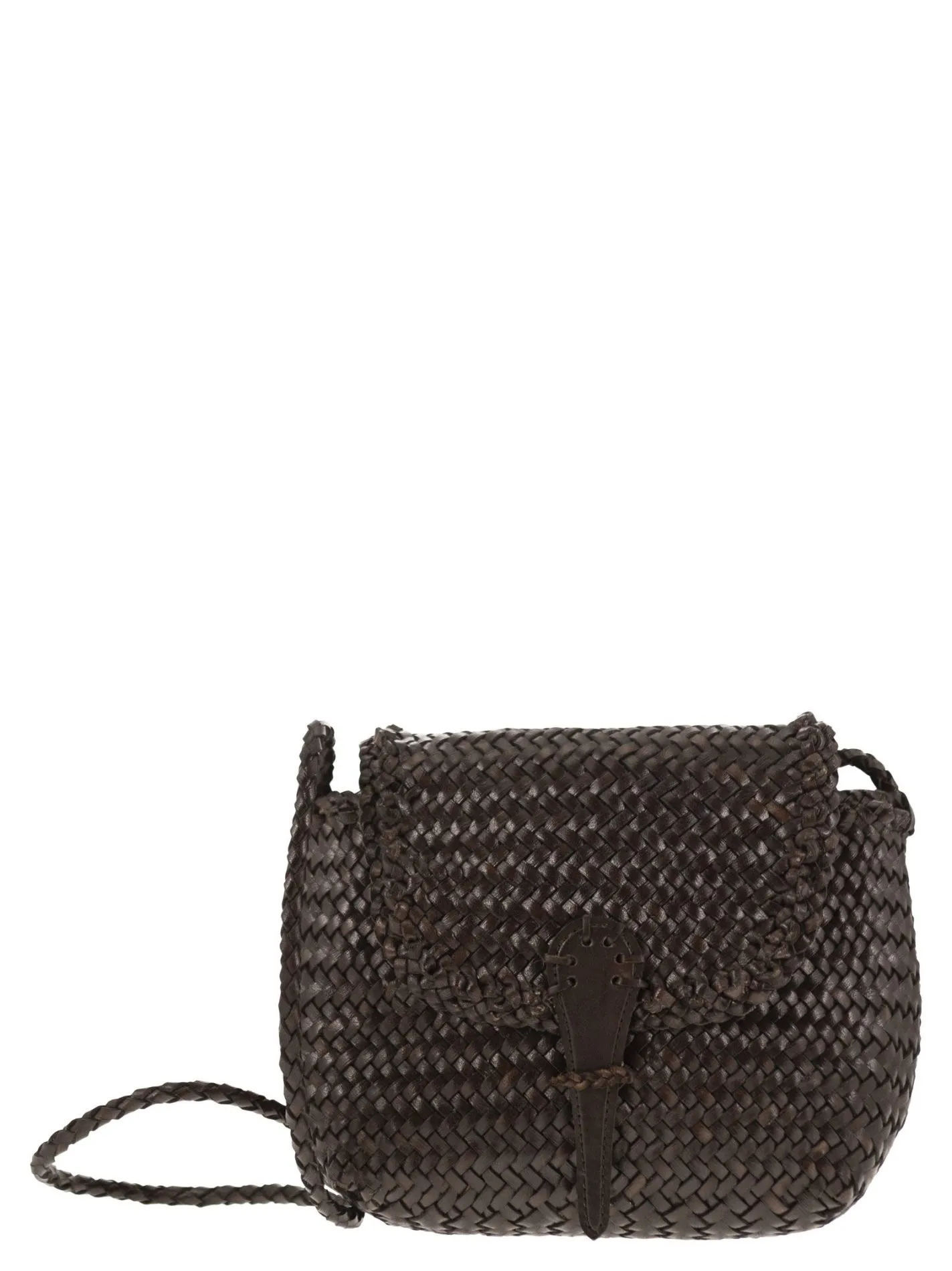 MINI CITY BAG – Woven leather bag