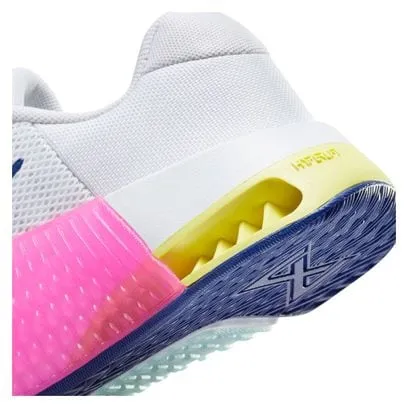 Nike Metcon 9 White Blue Pink Women's Cross Training Shoes