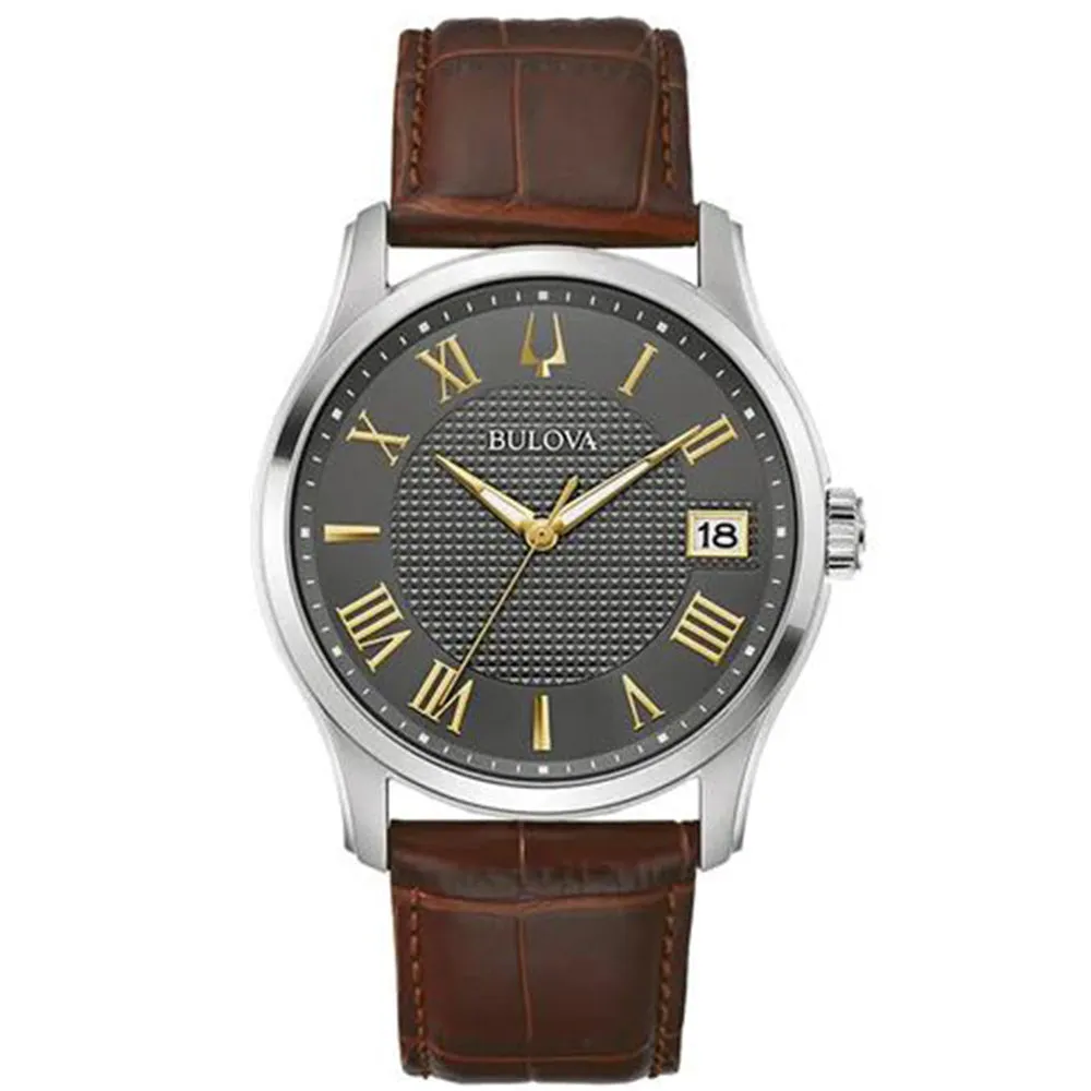 Orologio Uomo Classic Wilton Nero Bulova