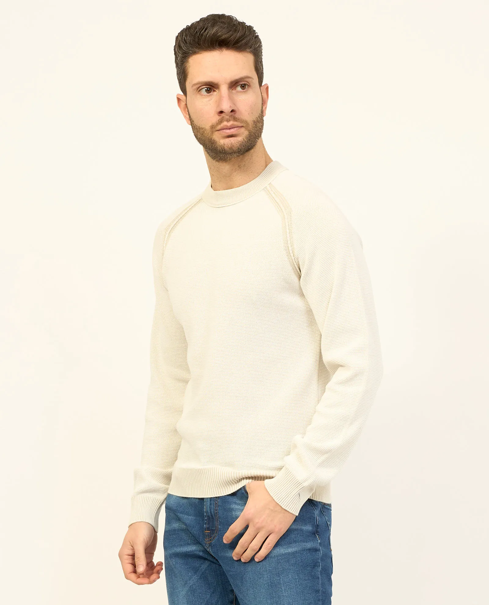 OutletBOSS      Maglia uomo Boss regular fit in cotone e cashmere