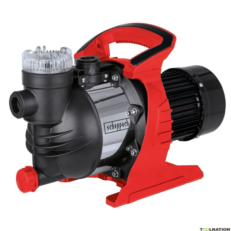 Scheppach 5909407901 Pompa da giardino GP1400JET 1400W