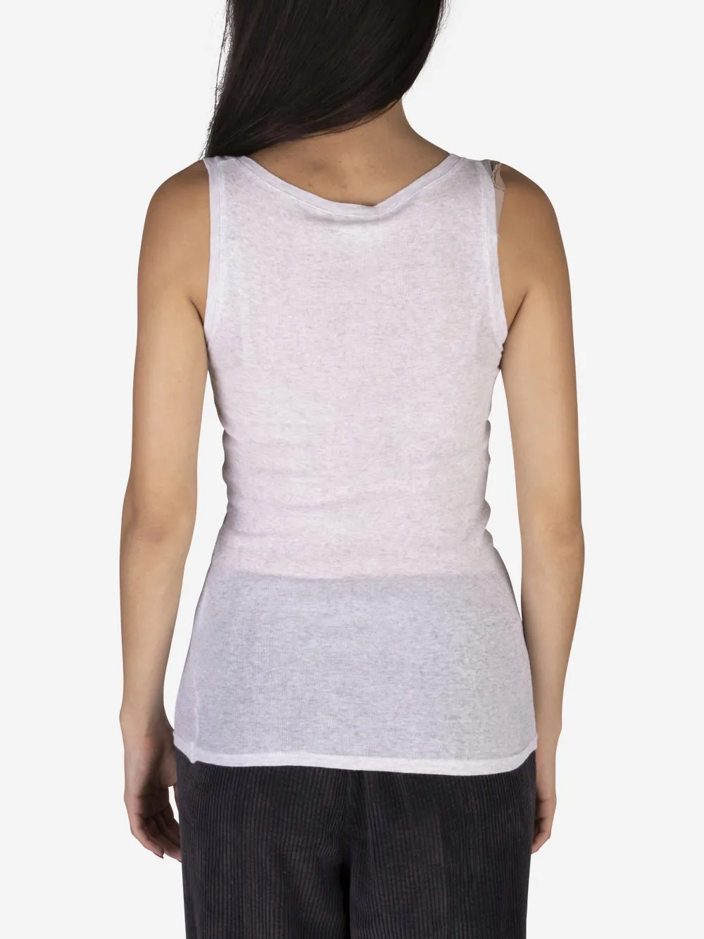 Tank top grigio