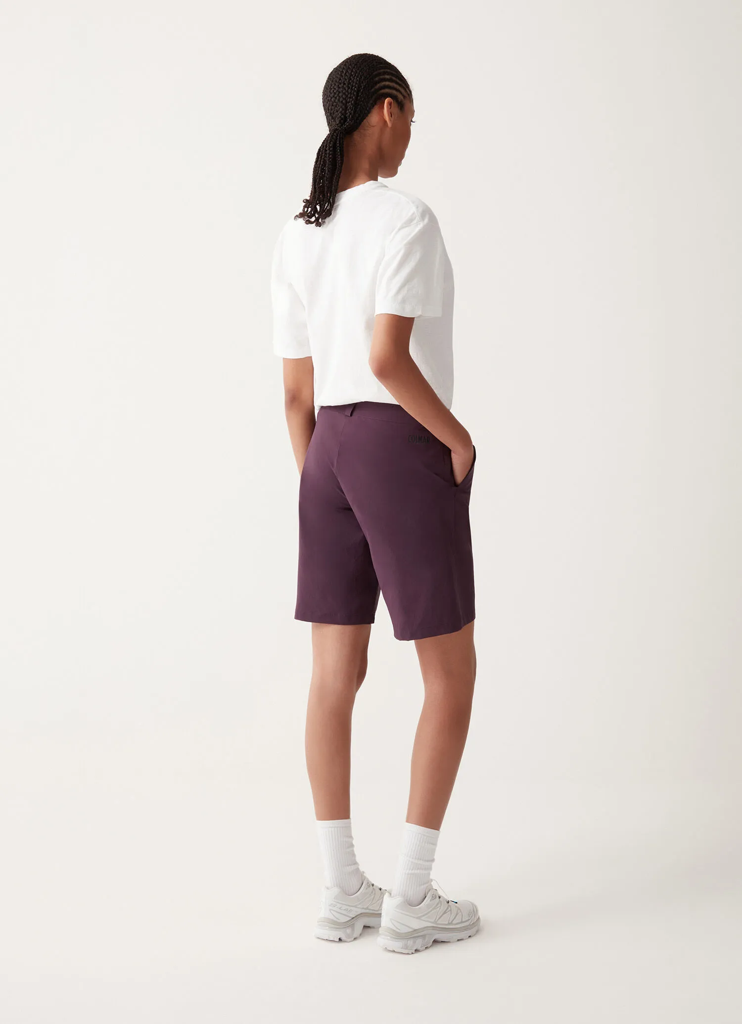 Technical Bermuda shorts in recycled fabric