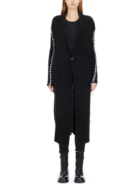 THOM KROM  CARDIGAN LUNGO OVERSIZE 