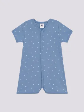 TUTINA BLU  CORTA BEB IN COTONE
