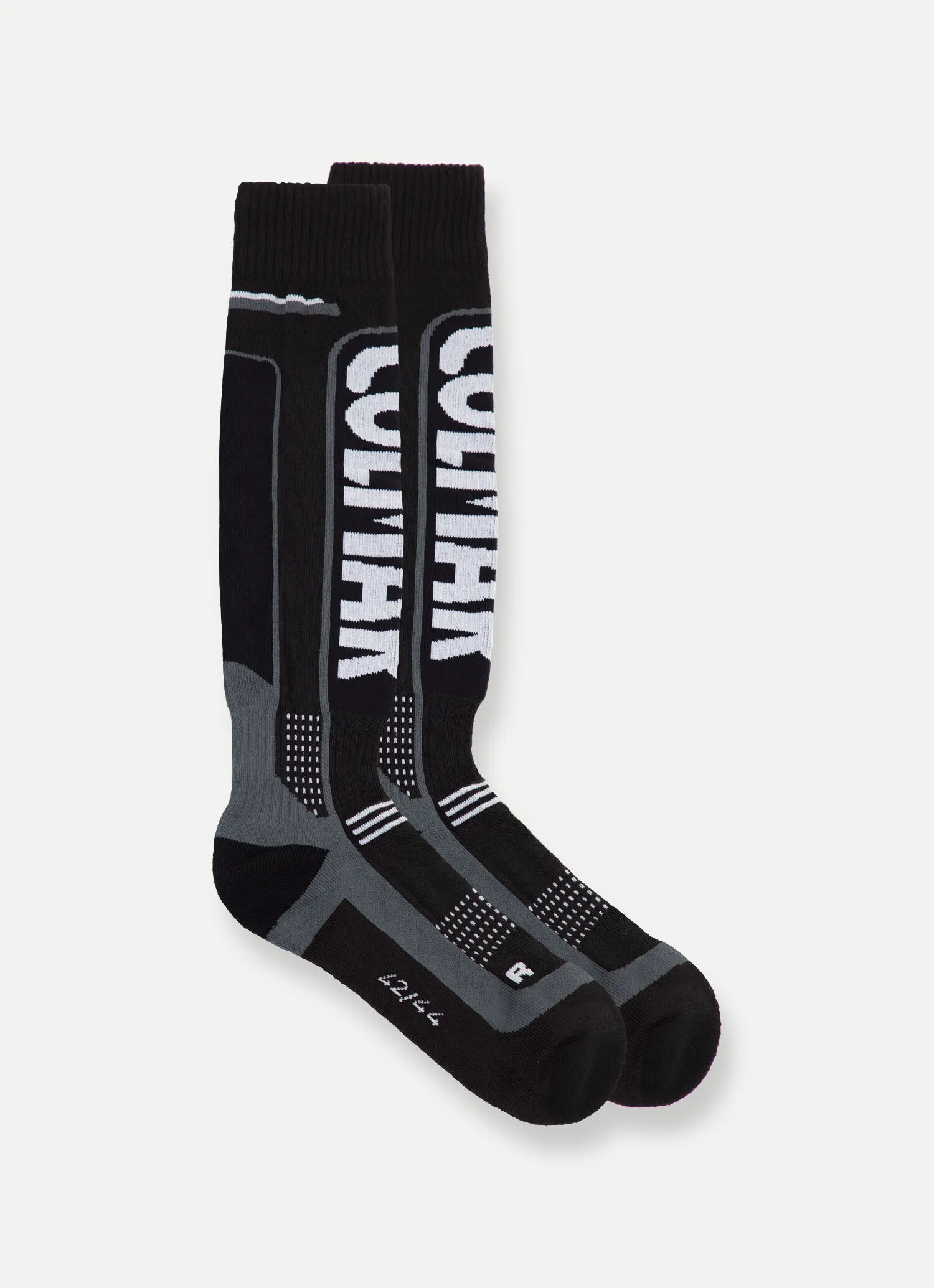 Unisex socks with jacquard maxi-logo